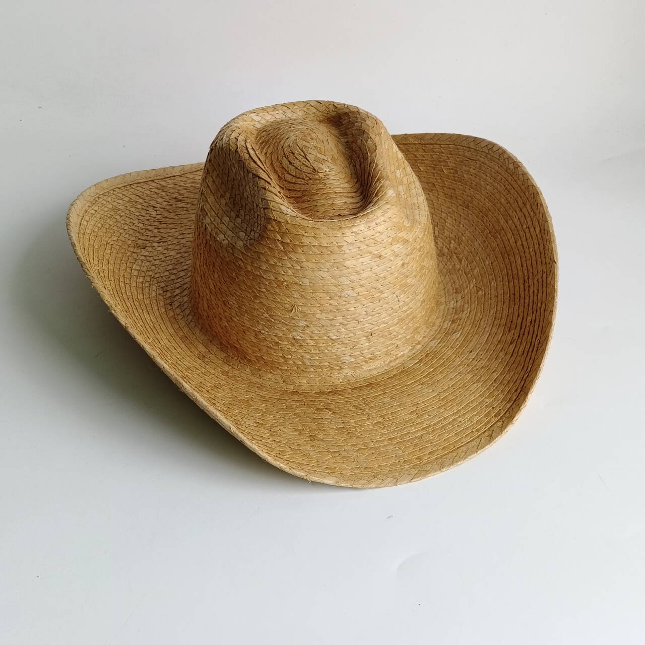 หมวกคาวบอยทรงปาล์ม หมวกฟาง หมว - Cowboy Hat Straw บทวิจารณ์และราคา