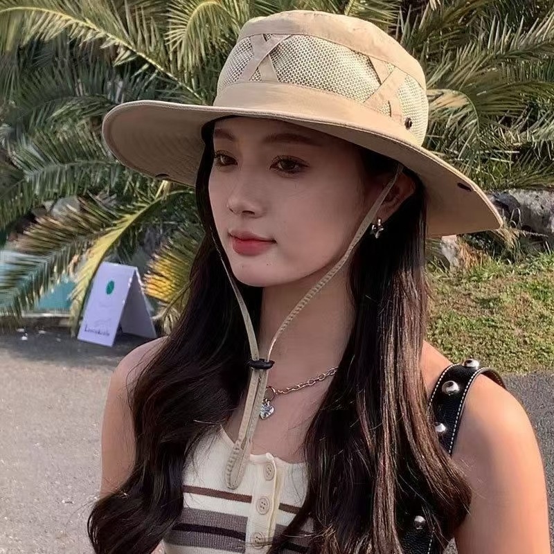 หมวกบักเก็ตผู้ชายสำหรับฤดูร้อน - Sun Hat Wide Brim บทวิจารณ์และราคา